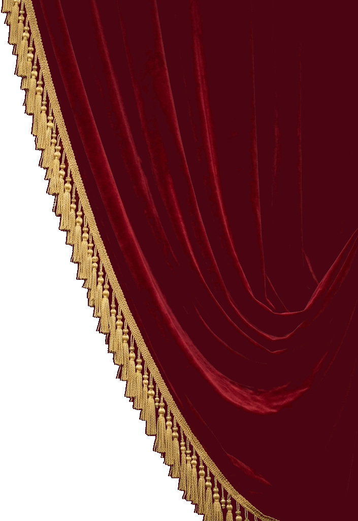 Real Stage Curtain Right